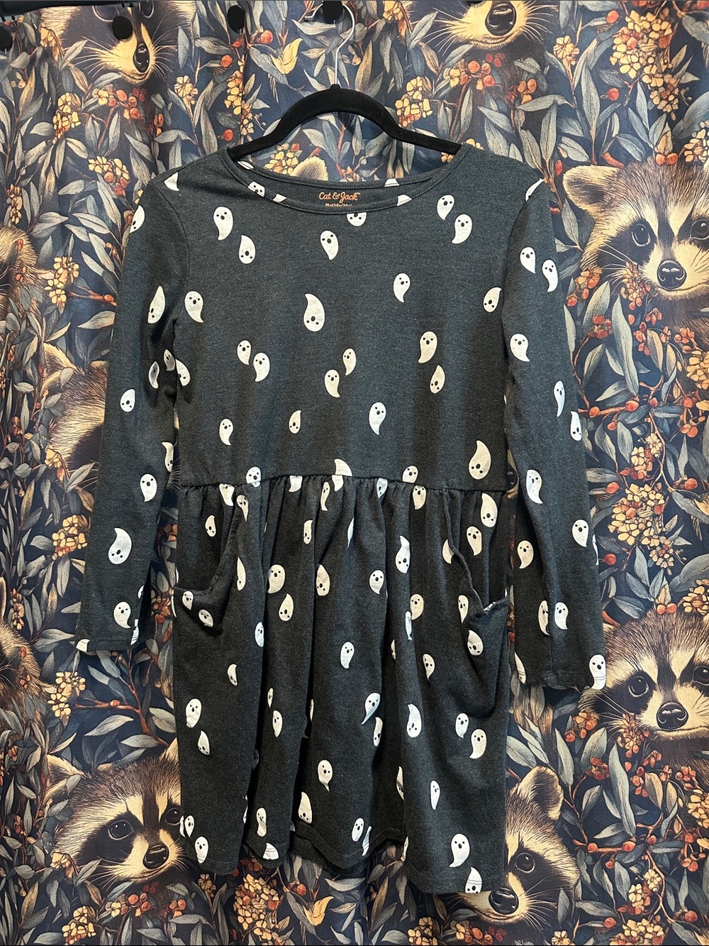 CAT & JACK GHOST DRESS KIDS 14/16 PLUS CAN FIT WOMEN TOO